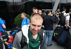 Lietuvos krepšinio rinktinė atvyko į Liublianą