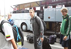 Lietuvos krepšinio rinktinė atvyko į Liublianą