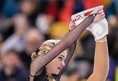 Aleksandra Golovkina liko toli nuo lyderių