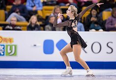 Aleksandra Golovkina liko toli nuo lyderių