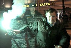 „Zenit“ futbolo klubo triumfą Rusijoje lydėjo masinės muštynės