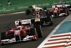 Paskutinių &bdquo;Formulės 1&ldquo; lenktynių Abu Dabyje kadrai