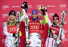 L.Vonn viešpatavimą Kanadoje nutraukė jos geriausia draugė