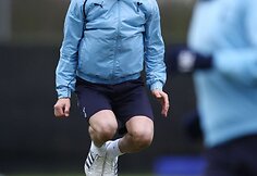 Davidas Beckhamas dalyvavo pirmojoje „Tottenham Hotspur“ treniruotėje