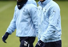 Davidas Beckhamas dalyvavo pirmojoje „Tottenham Hotspur“ treniruotėje