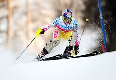 Amerikietei Lindsey Vonn – pirmasis sezono pasaulio taurės čempionės titulas