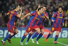 &bdquo;Barcelona&ldquo; atker&scaron;ijo &bdquo;Arsenal&ldquo; ir žengė į kitą UEFA Čempionų lygos etapą 