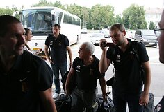 Lietuvos krep&scaron;ininkai i&scaron; Maskvos atvyko į Madridą