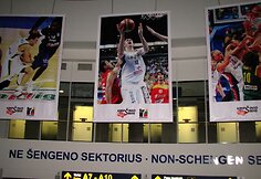 Vilniaus oro uoste &ndash; įspūdinga Lietuvos krep&scaron;ininkų fotografijų paroda  