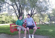 K&scaron;y&scaron;tofas Lavrinovičius ir Mindaugas Rainys