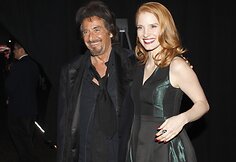 Alas Pacino ir Jessica Chastain