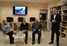 Algirdas Ju&scaron;kevičius pristatė knygą
