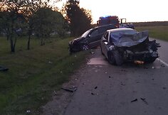„Kia“ ir BMW avarija