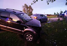 „Kia“ ir BMW avarija