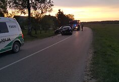 „Kia“ ir BMW avarija