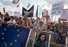 Protestas Čekijoje