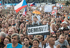 Protestas Čekijoje