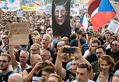 Protestas Čekijoje
