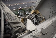 Po &scaron;e&scaron;tadienį Izraelio aviacijos suduoto smūgio Gazos ruožui, bendras žuvusiųjų skaičius padidėjo iki 33. Nesiliaujančių Izraelio antskrydžių kampanijai tęsiantis jau ketvirtą dieną i&scaron; eilės.