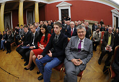 Knygos pristatymo akimirka
