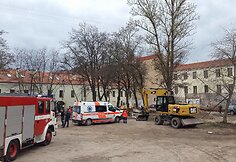 Vilniuje rastas sprogmuo 