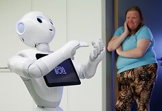 Robotas pradėjo dirbti ligoninėje