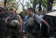 Ukrainos karių kasdienybė