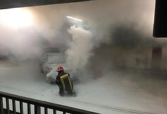 Gasras Kauno „Akropolio“ aikštelėje