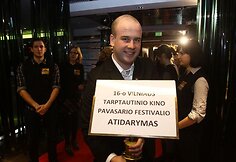 16-ojo festivalio „Kino pavasaris“ atidarymo akimirka