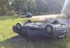 Avarijos metu niekas nenukentėjo