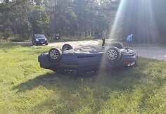 Avarijos metu niekas nenukentėjo