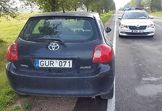 Avarijos metu niekas nenukentėjo