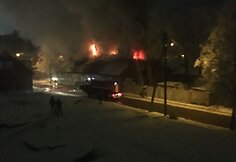 Gaisras Radvili&scaron;kyje