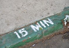 Galite čia palikti automobilį penkiolikai minučių