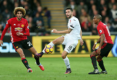 &bdquo;Swansea City&ldquo; &ndash; &bdquo;Manchester United&ldquo;
