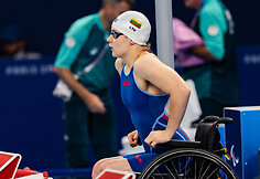 Gabrielė Čepavičiūtė paralimpinėse žaidynėse Paryžiuje