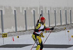 Biatlonininkas Modestas Girkus 