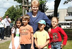 Lietuvos Respublikos Prezidentės Dalios Grybauskaitės vizitas Anykščiuose