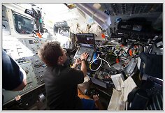 Amerikiečių astronautų pasivaik&scaron;čiojimas po kosmosą
