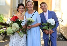 Žvaigždžių stilistė Rūta Morozovienė atnaujino santuokos įžadus