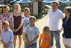 Inga Stumbrienė daugiavaikei &scaron;eimai surengė teminį vakarėlį