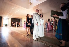Natalijos Murnikovienės ir Lino Barta&scaron;evičiaus vestuvių akimirka