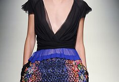 Ieva Palionytė &bdquo;Alberta Ferretti&ldquo; kolekcijos pristatyme