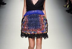 Ieva Palionytė &bdquo;Alberta Ferretti&ldquo; kolekcijos pristatyme