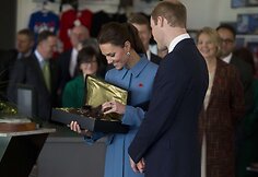 Kembridžo hercogienė Catherine ir princas Williamas