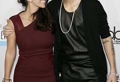 Dainininkas Justinas Bieberis su mama Pattie Mallette