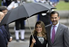 Princas Felipe ir princesė Letizia