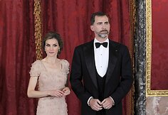 Princas Felipe ir princesė Letizia