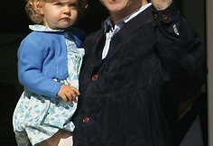 Ispanijos karalius Felipe VI su dukra Leonor 2007-aisiais