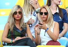 Prancūzijos futbolininkų mylimosios
